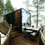 The terrace has its own private outdoor hot tub, which is washed and filled with new hot water for each guest.