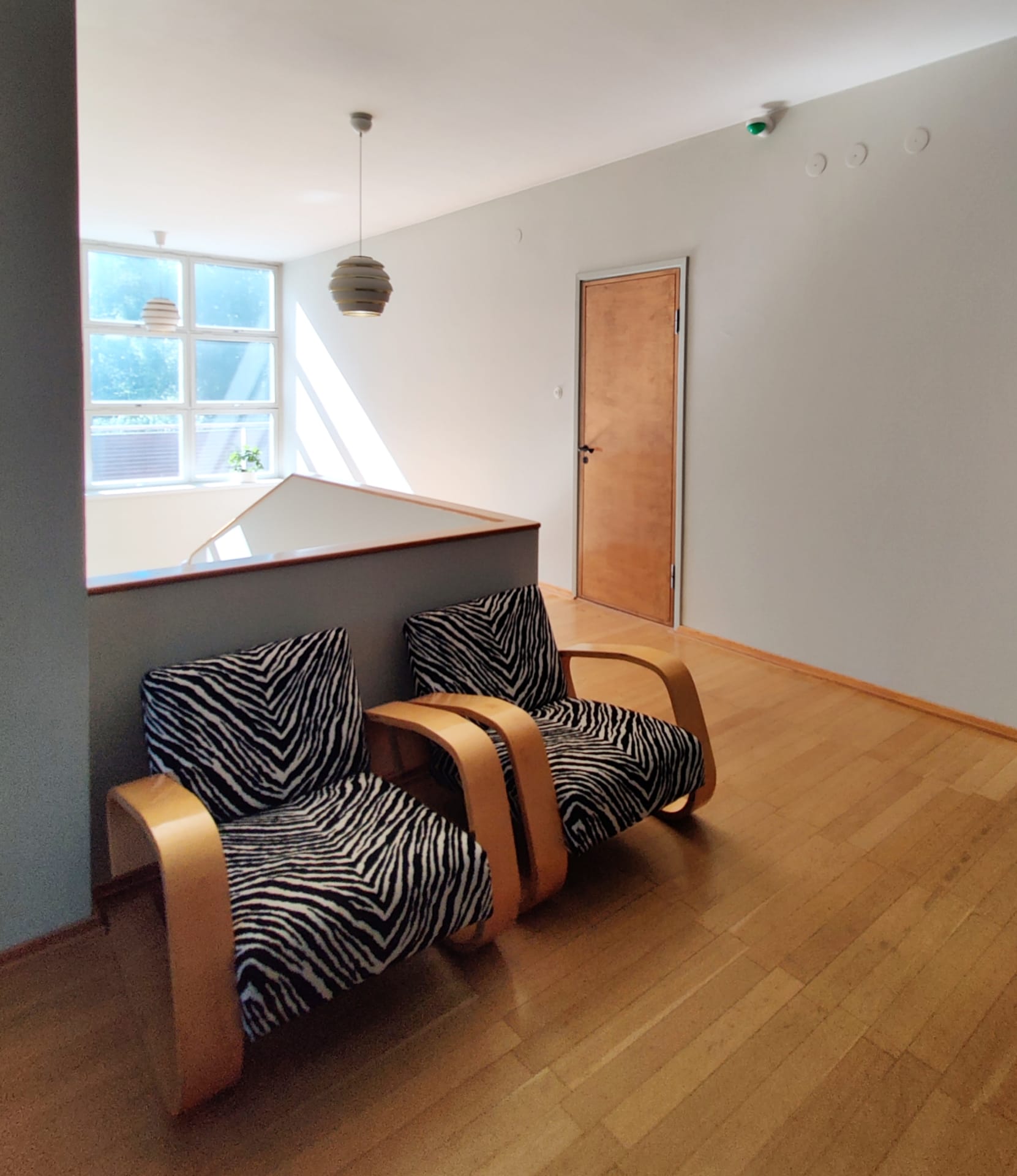 Furniture in Kantola are mostly design by Artek.