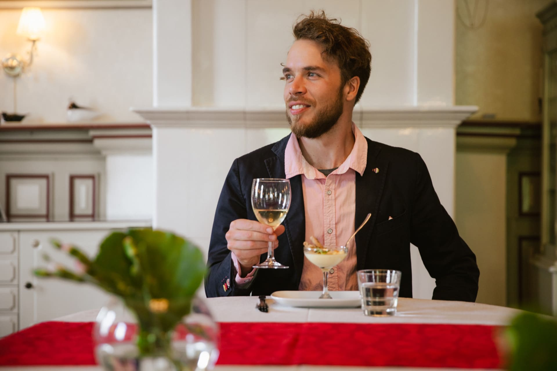 The Kirjokivi Manor restaurant