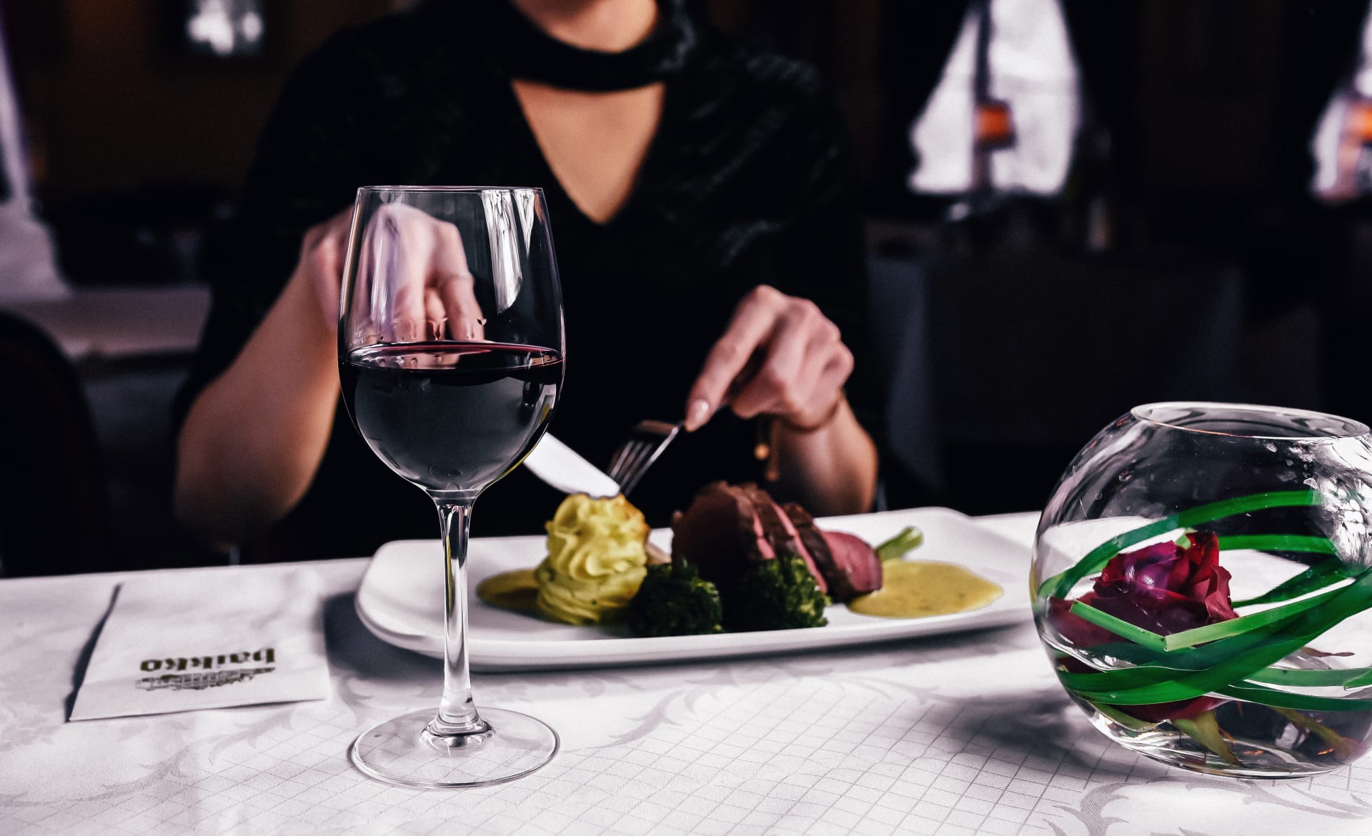 Main course A la carté menu