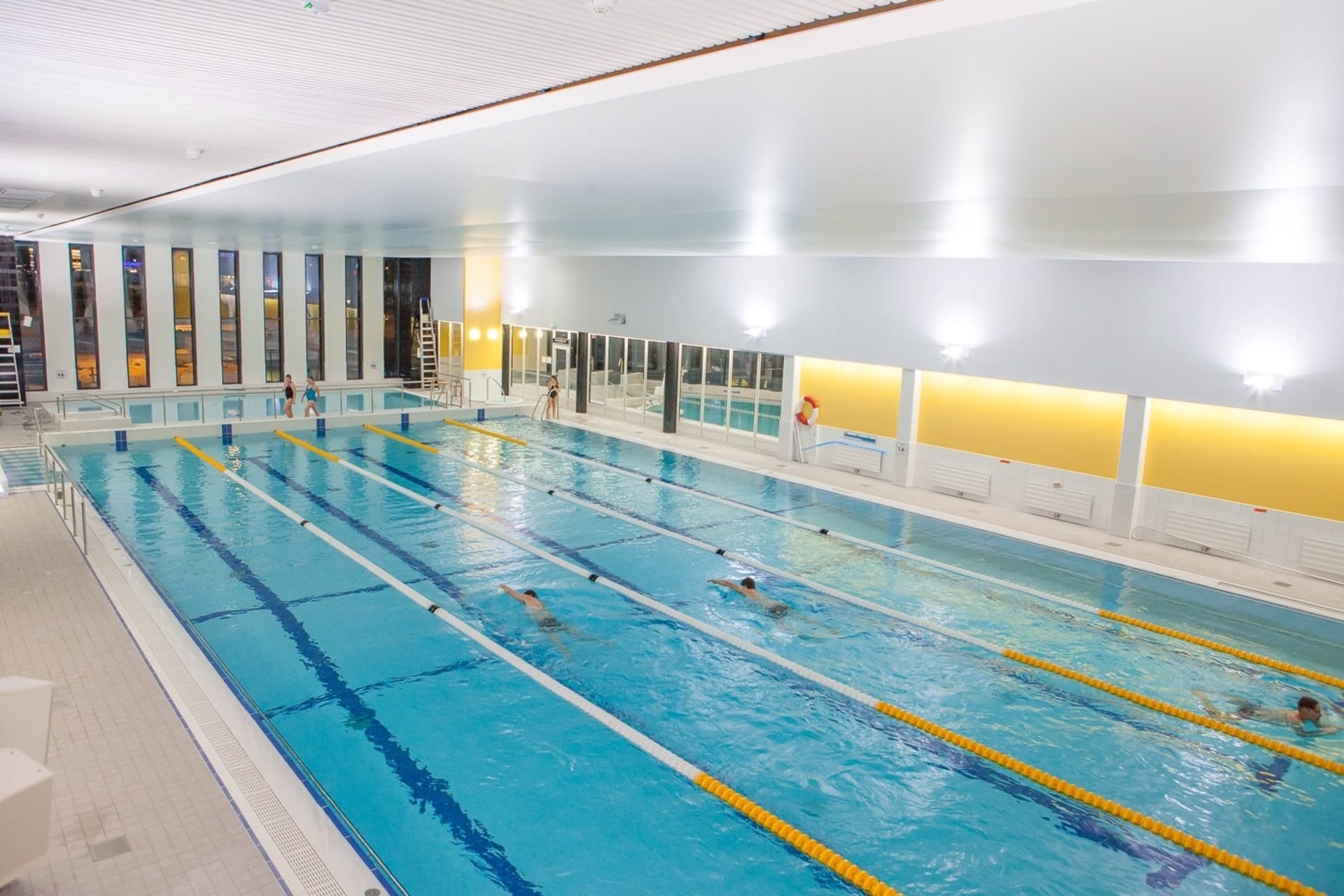 Indoor pool at Hamina Spa