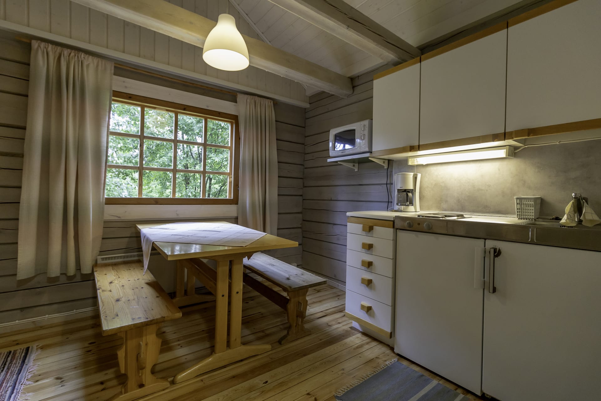 Kitchen in cottage number 5