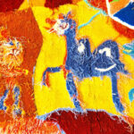 Painting by Riitta Nelimarkka