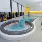 Indoor jacuzzi at Hamina Spa