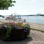 Boat at Tervasaari Marina