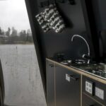 AuroraHut kitchenette