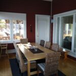 A dining area for 8 people