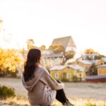 View over Old Porvoo and the Cathedral