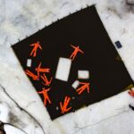 Float in icy water staying warm and dry