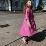 Elisa Cavaletti pinkki mekko