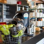 Coffee and tea are included in the lunch buffet