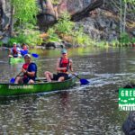 Paddling at Lapinsalmi in Repovesi National Park
