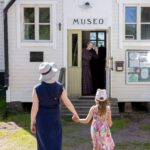 Vehkalahti Village Museum entrance