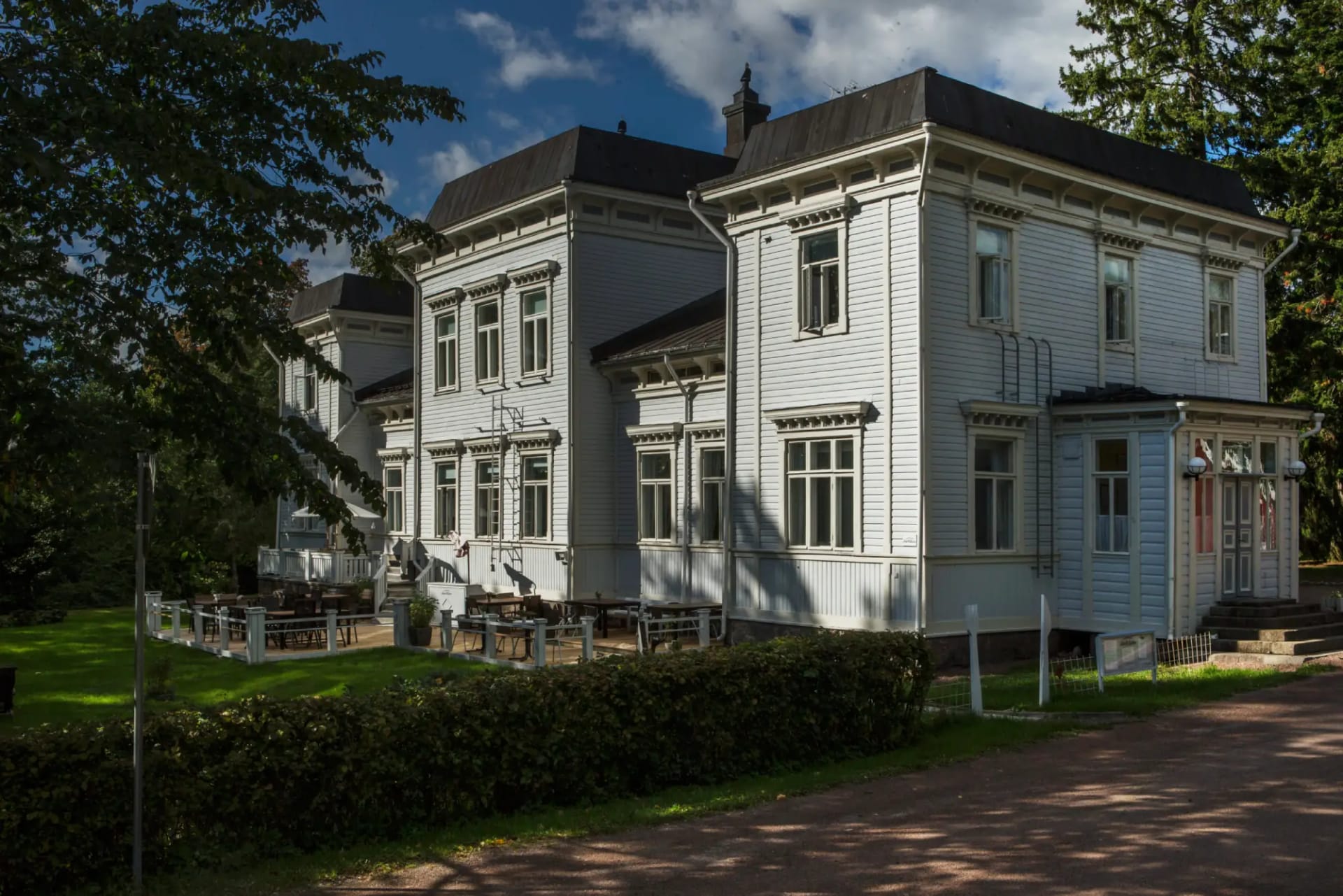 Kartanorakennus Strömforsissa